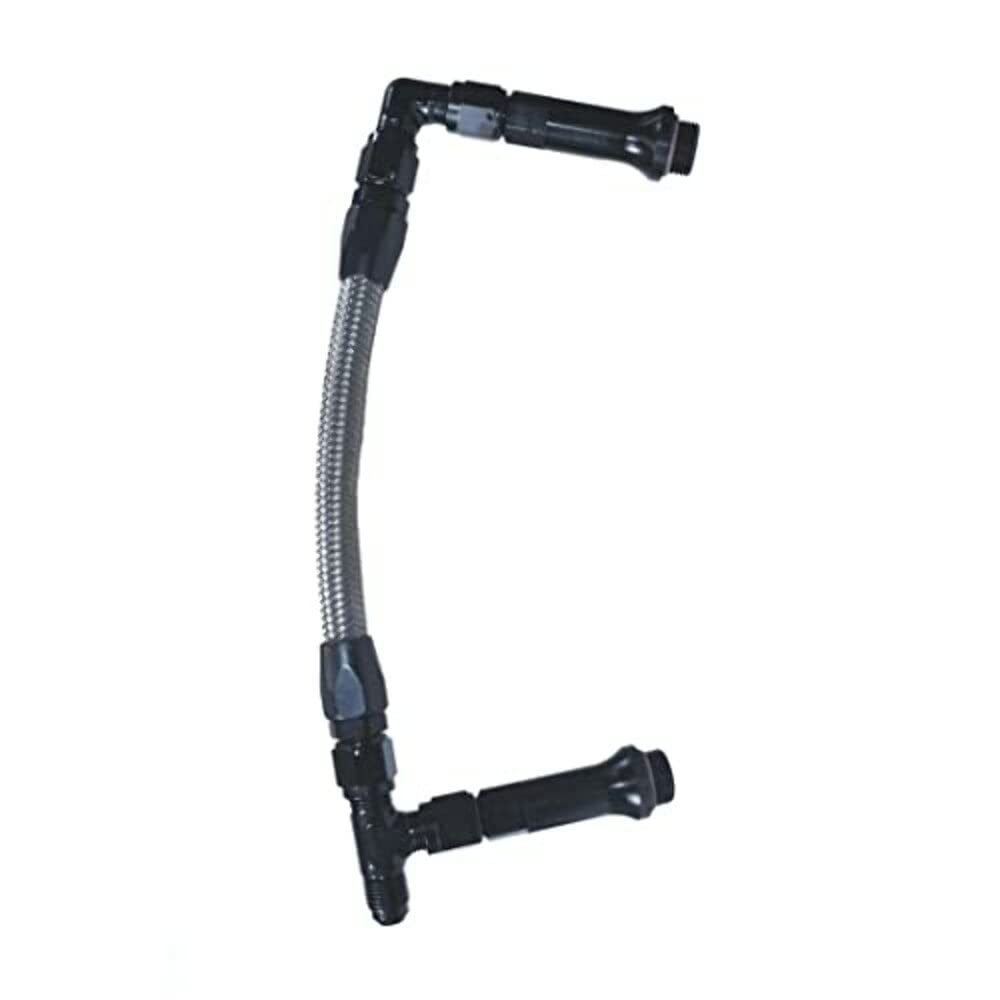 -6An Bk Dual Inlet Holley Ultra Hp