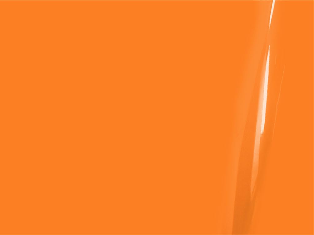 3M 2080 G54 Gloss Bright Orange (5Ft X 30Ft) Vinyl Wrap Film Sheet With Air-Release For Cars, Trucks & More (150Sq Ft Roll)
