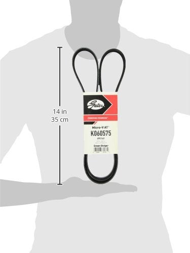 Gates K060575 Micro-V Serpentine Drive Belt