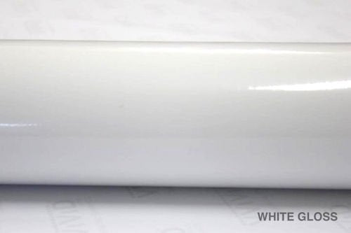 Vvivid White Gloss Vinyl Wrap Roll With Air Release Technology (100Ft X 5Ft (Bulk Wrap Kit))