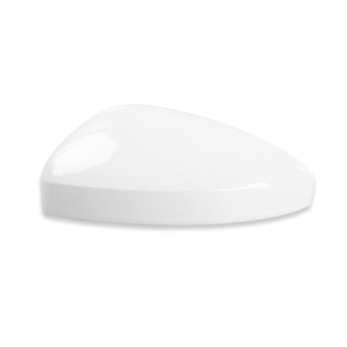 Car Door Wing Mirror Cover Cap Replacement Cover Protectors For VW Tiguan MK2 2017 2018 2019 2020 White (Left (Driver) Side)