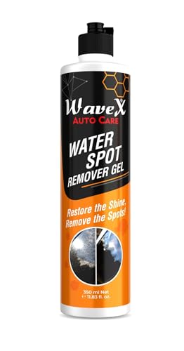Wavex Water Spot Remover Gel  Hard Water Stain Remover For Paint And Glass Surfaces, NonAbrasive Formula, Fast Results.