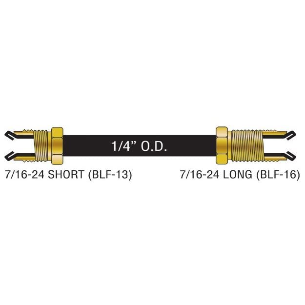 Ags Pa451 Steel Brake Line Kit