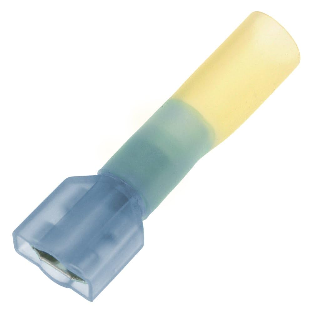 Dorman 86408 16-14 Gauge Female Waterproof Disconnect, .250 In., Blue, 10 Pack Universal Fit