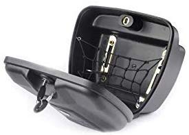 Carizo Bike Side Luggage Box Black For Honda Cbf Stunner
