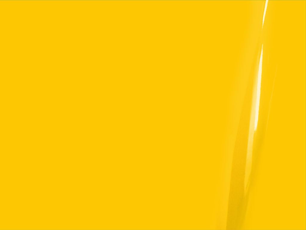 3M 2080 G15 Gloss Bright Yellow (5Ft X 30Ft) Vinyl Wrap Film Sheet With Air-Release For Cars, Trucks & More (150Sq Ft Roll)