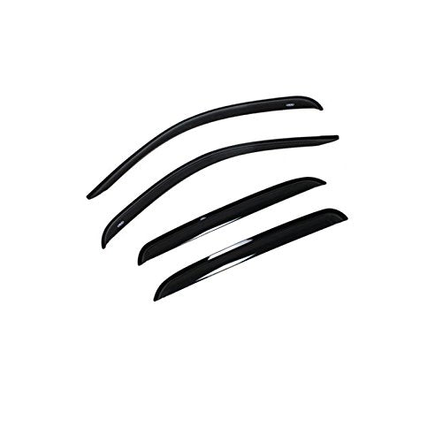 Gldifa Smoke Window Visors Compatible With 2000-2005 Chevy Impala Wind Deflectors Sun/Rain Guards 94234