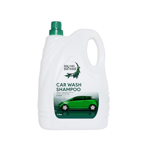 Moon & Mount Car Washing Liquid, Car Wash Shampoo, Safe For Cars, Trucks, Motorcycles, Rvs & More, Wash Liquid For Car And Bike 