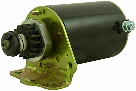 DISCOUNT STARTER & ALTERNATOR 12V Starter for Briggs & Stratton Engines, Model 5746N, Aluminum, 16 Teeth, CCW Replacement