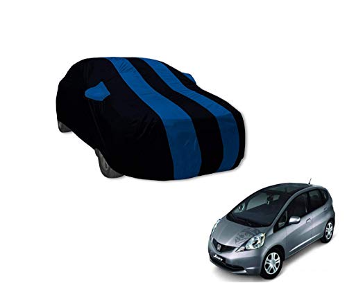 Auto Hub Car Cover Compatible With Jazz Old (Model : 20132019) With Mirror Pockets, Triple Stitched, Water Resistant Car Body C