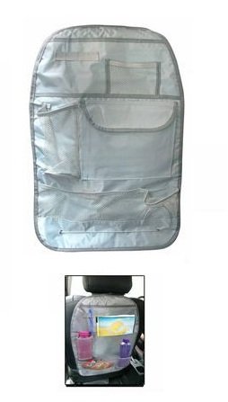 A2D Car Pockets Back Seat Organiser for Rear Seats Grey for BMW 725i