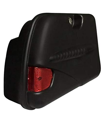 Mizzeo Bike Side Luggage Box Black For Honda Dream Yuga