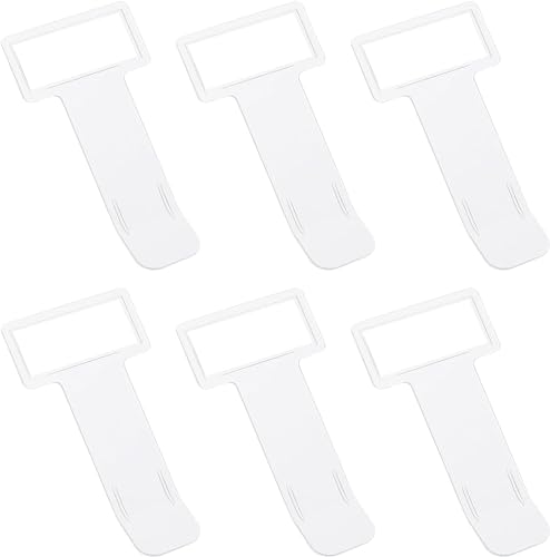 Heavy Driver 6 Pcs Car Windshield Parking Ticket Holder Transparent Car Parking Ticket Holder Clip With Adhesive Tape Plastic Au