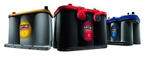 Optima Batteries High Performance D27M Bluetop Dual Purpose Deep Cycle And Starting Sealed Agm Boat And Rv Battery, 800 Cca, Dual Terminal, Maintenance Free, Versitile Mounting