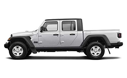 Tecoom Mud Flaps Splash Guards Compatible With Jeep Gladiator 2020-2023 2024 Heavy Duty Mud Guards Front And Rear Black Set Of 4