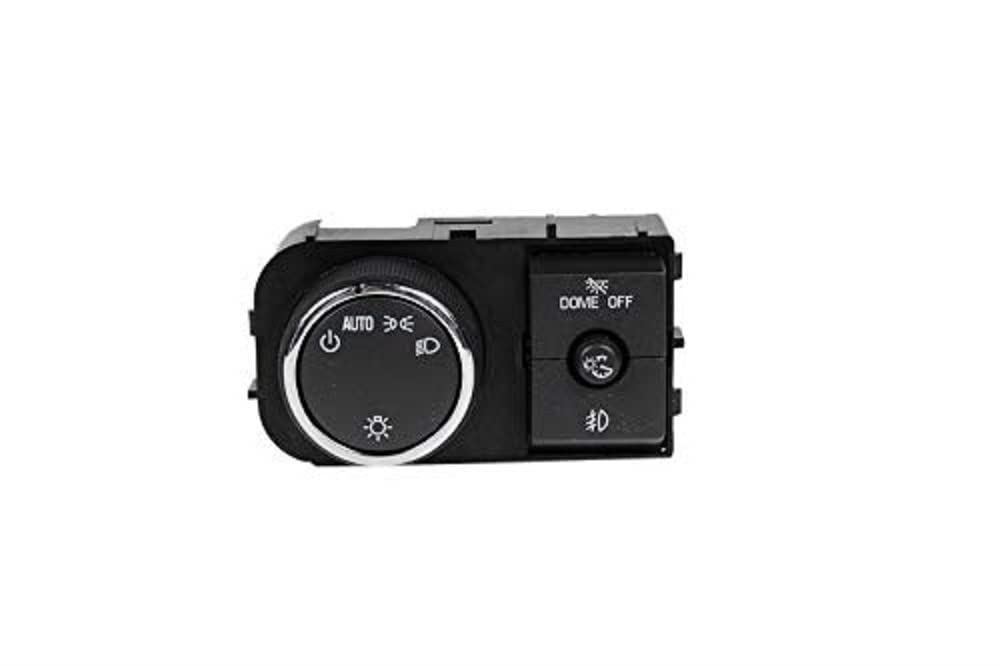 GM Genuine Parts D1527J Headlamp, Instrument Panel Dimmer, and Dome Lamp Switch