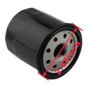 AloneGoer 2pcs 49065-0724 Oil Filter Compatible with Kawasaki 49065-7010 Club Car 1016467 41016467 Kubota T1460 T1560 T1700H T17