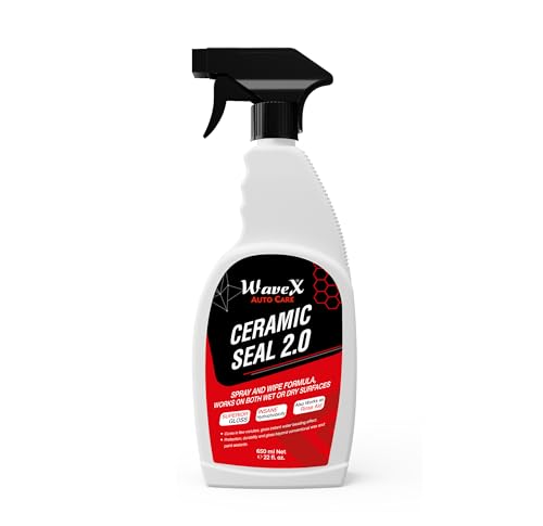 Wavex Ceramic Seal 2.0 | Liquid 650Ml Better Than Car Wax And Paint Sealant | Advanced Hydrophobic Spray And Wipe Formula For U