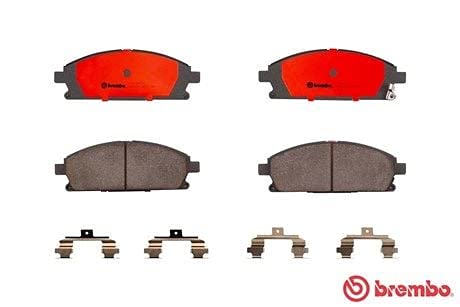 Brembo P59079N Premium Ceramic Front Disc Brake Pads - Black, Alloy Steel for CADILLAC/HYUNDAI/OPEL/TESLA/VAUXHALL OE# 232