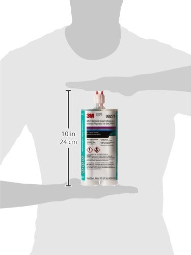3M Smc/Fiberglass Repair Adhesive-3, 08271, Green, 400 Ml Cartridge