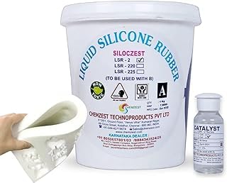 Siloczest JayS Liquid Silicone Rubber Lsr 2 Use For Mold Making Applications Like Fiber Casting, Pattern Making, Shoe Molding,