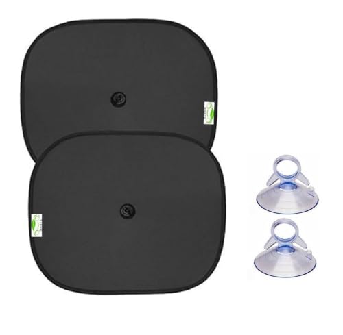 Sarte Universal Car Window Sun Shade For All Cars (Black)