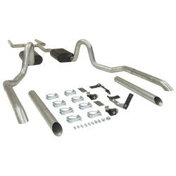 Flowmaster 17119 Header-Back System - Dual Rear Exit - American Thunder - Moderate/Aggressive