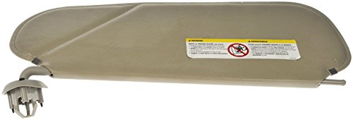 Dorman Driver Side Sun Visor Assembly for Chevrolet/GMC, Beige, Cloth and Plastic, Model 74486