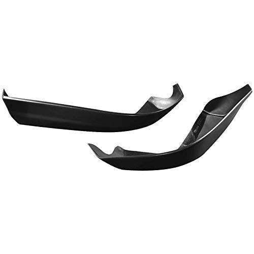 IKON MOTORSPORTS Rear Bumper Lip Spoiler for 1998-2001 Acura Integra Hatchback, Black Polyurethane (PU) Splitter