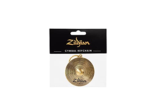 Avedis Zildjian Company Brass Cymbal Keychain - 2" Model ZKEYCHAIN in Brass Material