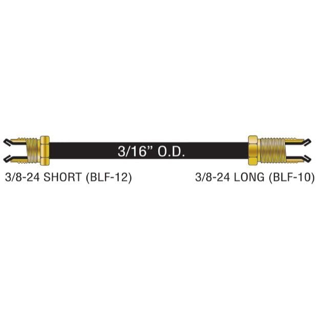 Ags Pa360 Steel Brake Line Kit