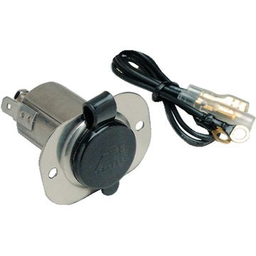 American Foreign Industries Chart Light & Cigarette Lighter (S.S. Receptacle With Cap Pack)