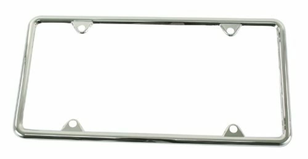 Chrome License Plate Frame, Compatible With Dune Buggy
