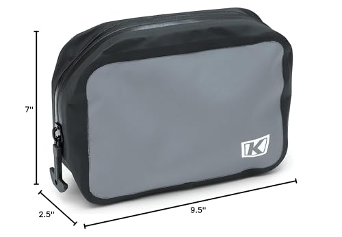 Kuryakyn 5179 Trke Large Removable Dry Pouch: Mounts To Molle Loops On Kuryakyn & Momentum Luggage, Black