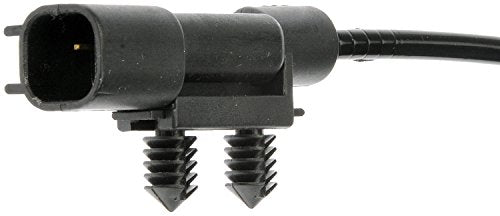 Dorman Front ABS Wheel Speed Sensor 695-900 for Jeep Models, Black, Durable Acrylonitrile Butadiene Styrene Material