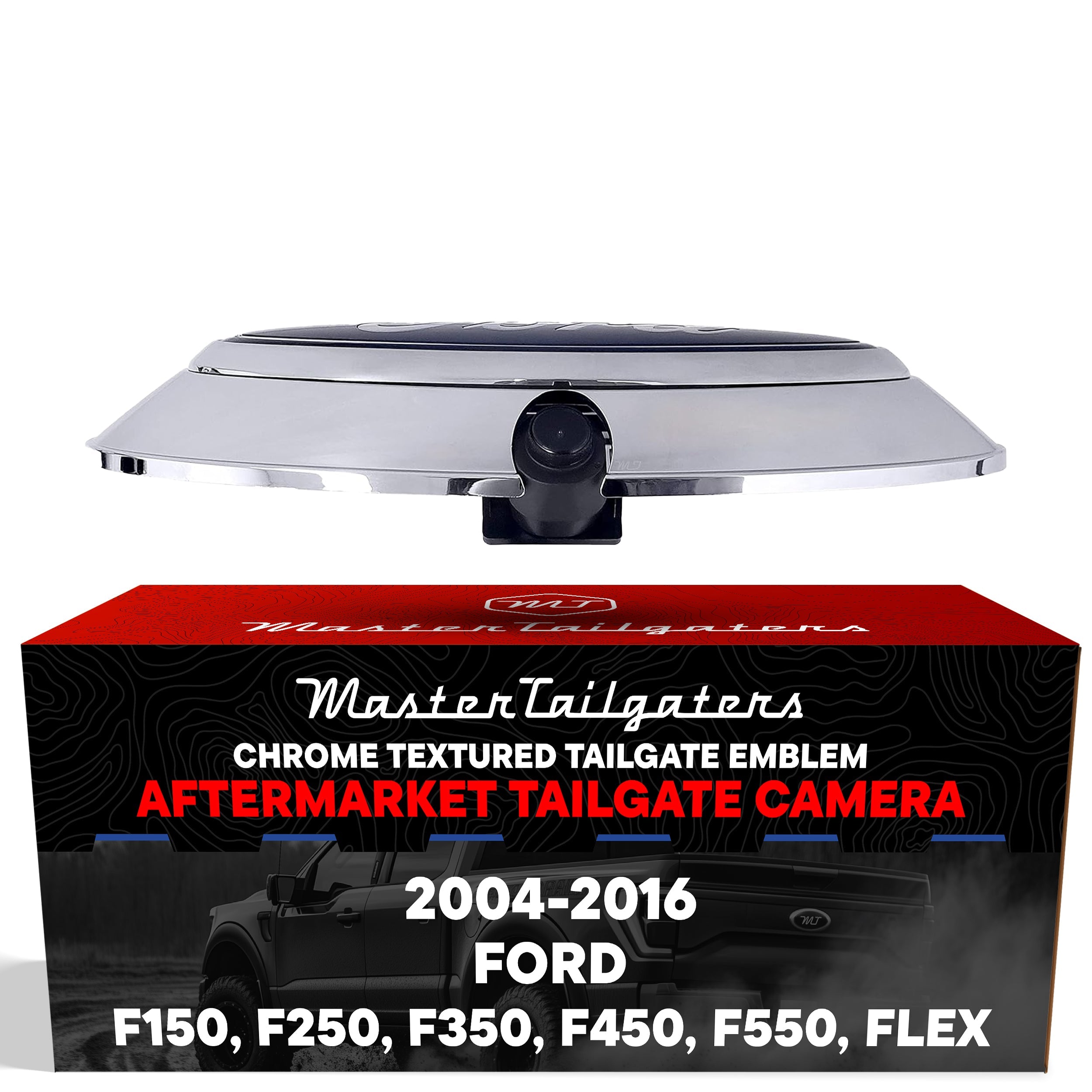 Ford Flex (2009-2012) Replacement Ford Emblem with Backup Camera