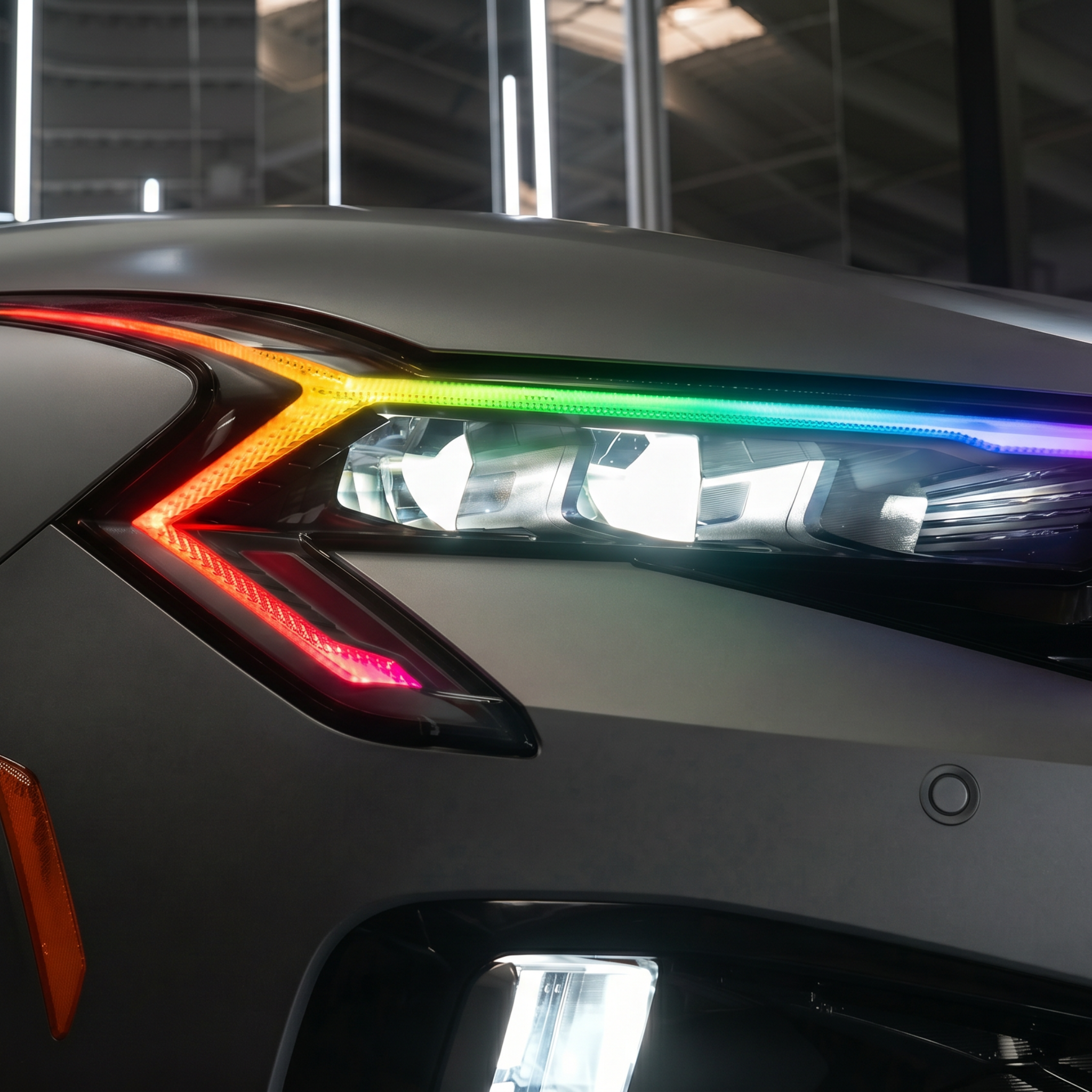 Kia K5 Flow Multicolor DRL Boards (2025–2026)