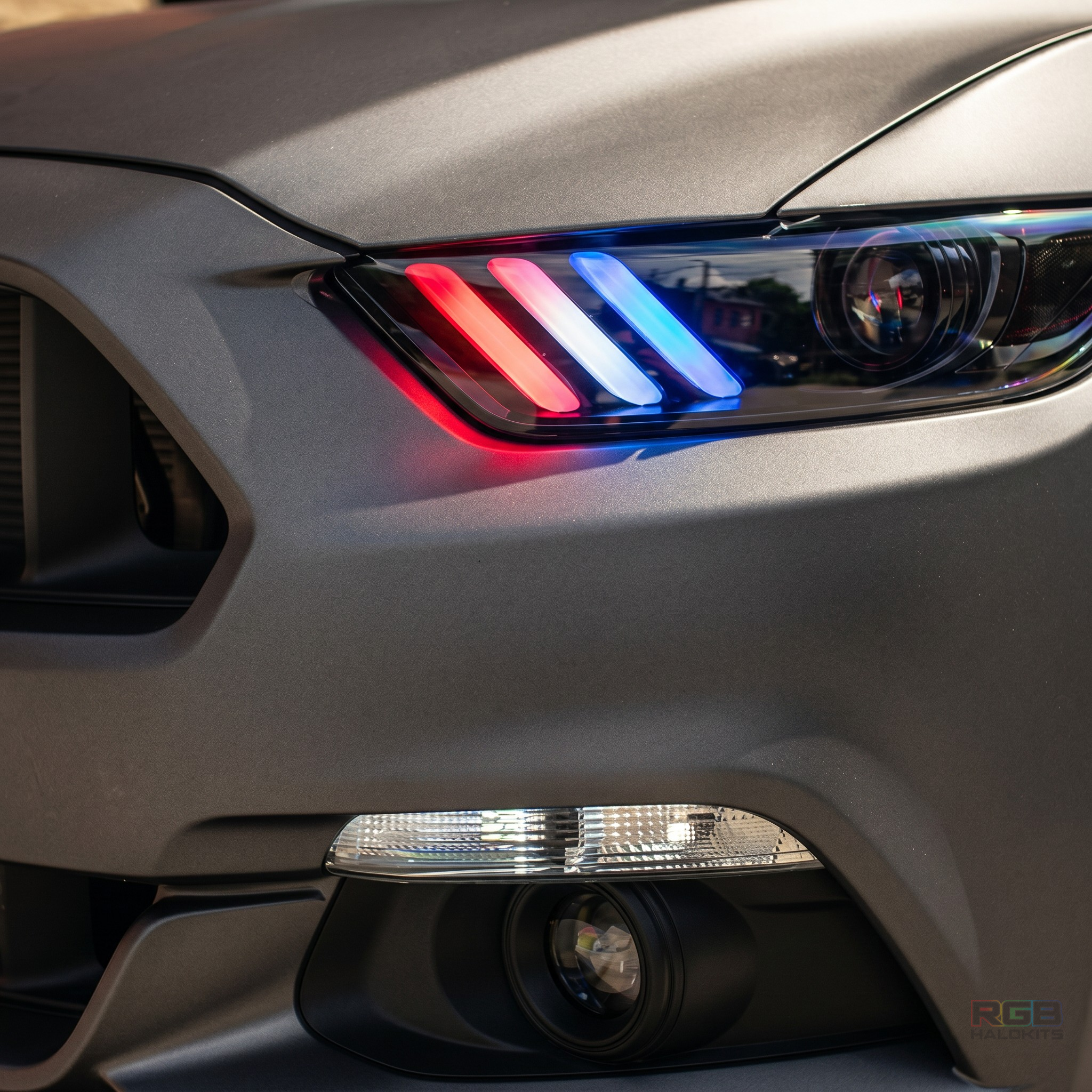 Ford Mustang Multicolor Flow Series DRL Boards (2015–2017)