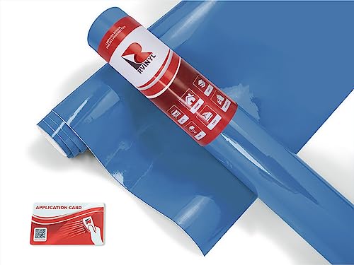 Avery Dennison Sw900 612-O Gloss Smoky Blue Supreme Wrapping Film Vinyl Vehicle Car Wrap Sheet Roll - (72'' X 60'')
