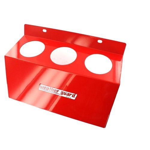 Weatherguard 9874-7-01 Pre-Cut Steel Bright Red Cargo Van Panel Can Organizer