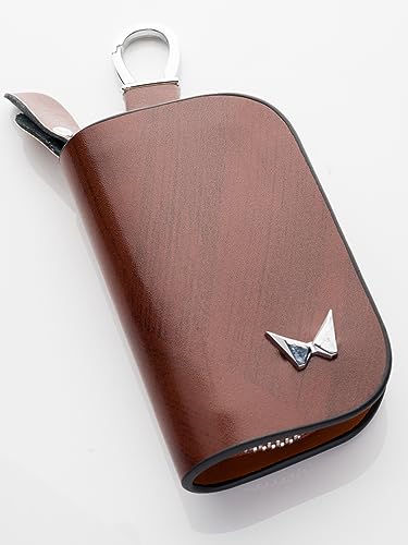 Contacts Leather Car Key Cover Compatible With Mahindra Smart Key With Key Chain For Scorpion Xuv 700 Thar Xuv 300 Scorpio Clas