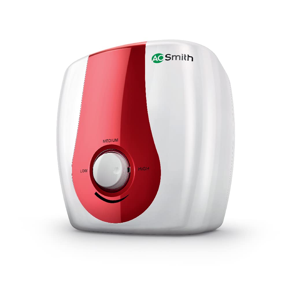 Ao Smith Sgsgreen Series015 Storage 15 Litre Vertical Water Heater (Geyser)|33% Faster Heating|Save On Energy Bills With Bee 5