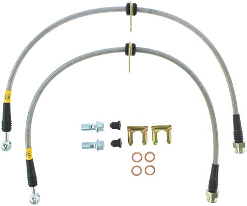 Stoptech 950.44034 Brake Line, Front, Stainless Steel