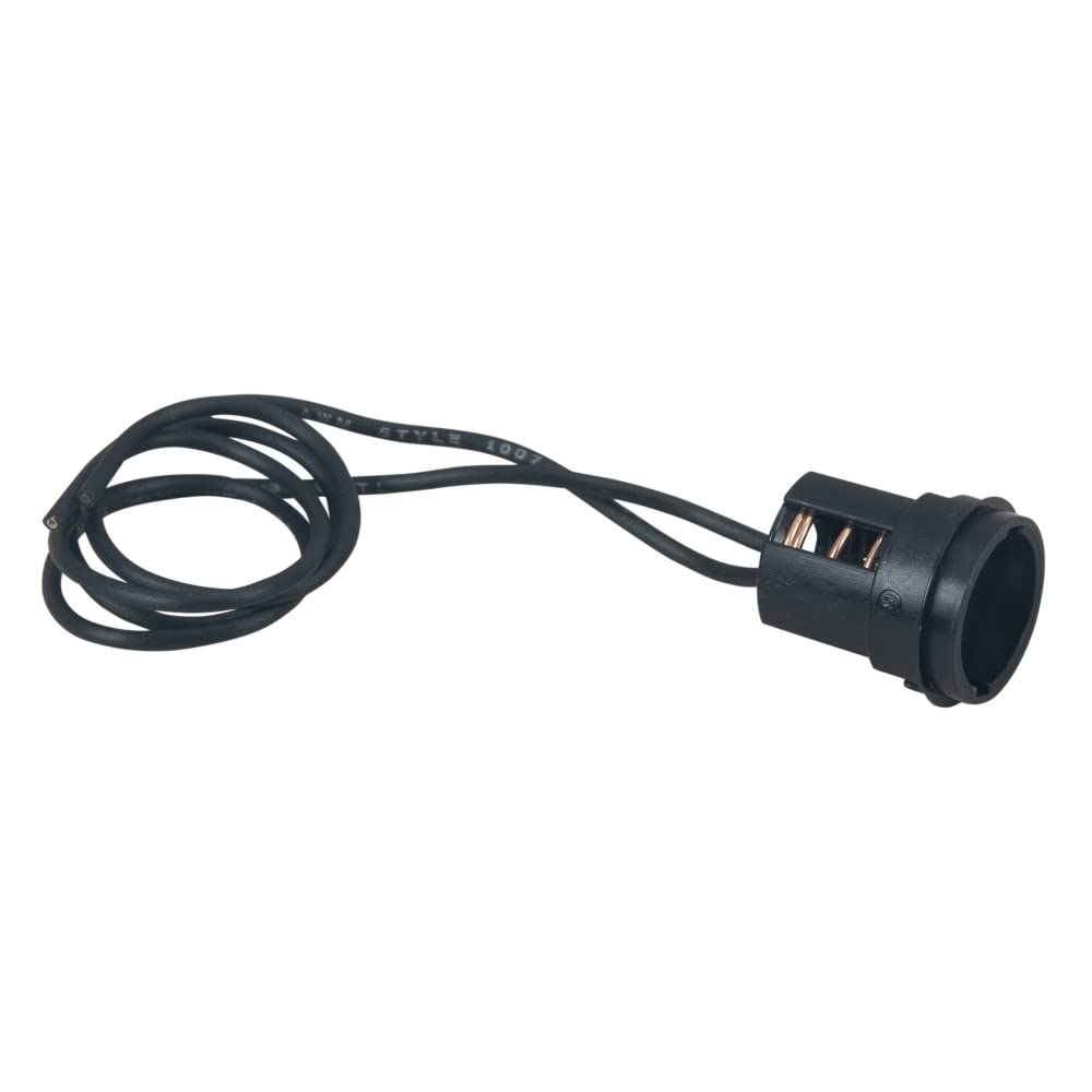 Perko 0024Dp1 Double Contact Bayonet Light Socket - Black