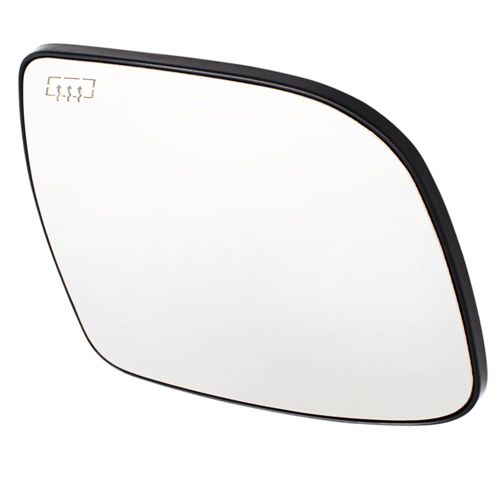 Brock Replacement Drivers Side View Mirror Glass & Base Heated Compatible With 963664Ba1A