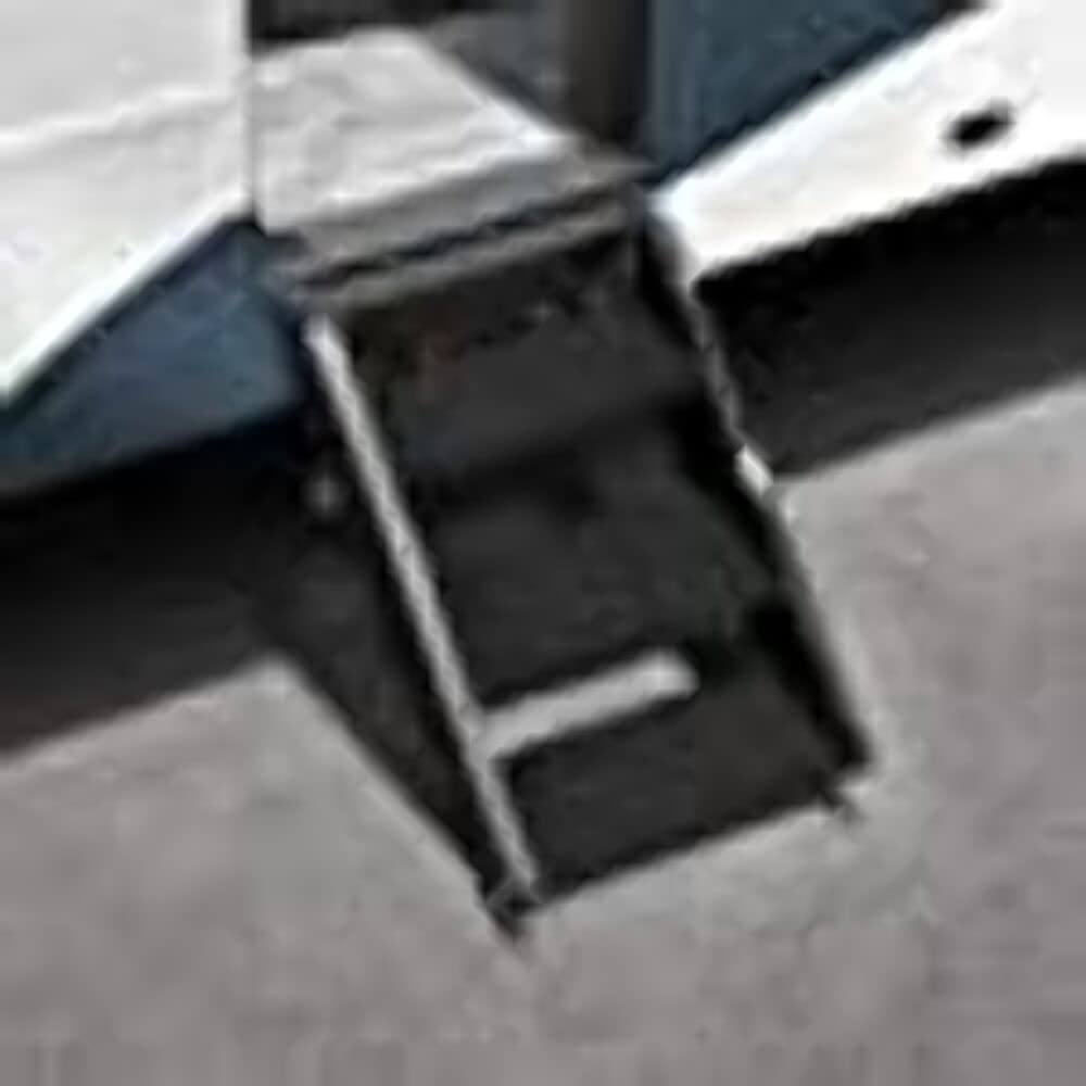 Prest-O-Fit 2-0242 Trailhead Universal Rv Step Rug - 17.5' Wide, Obsidian Black, 3-Piece Set