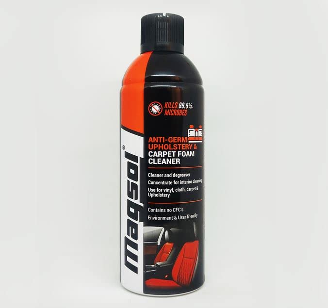 Magsol AntiGerm Upholstery & Carpet Foam Cleaner | For Carpet, Upholstery, Fabric, Car Interiors, Seat, Dashboard, Mat, Leather