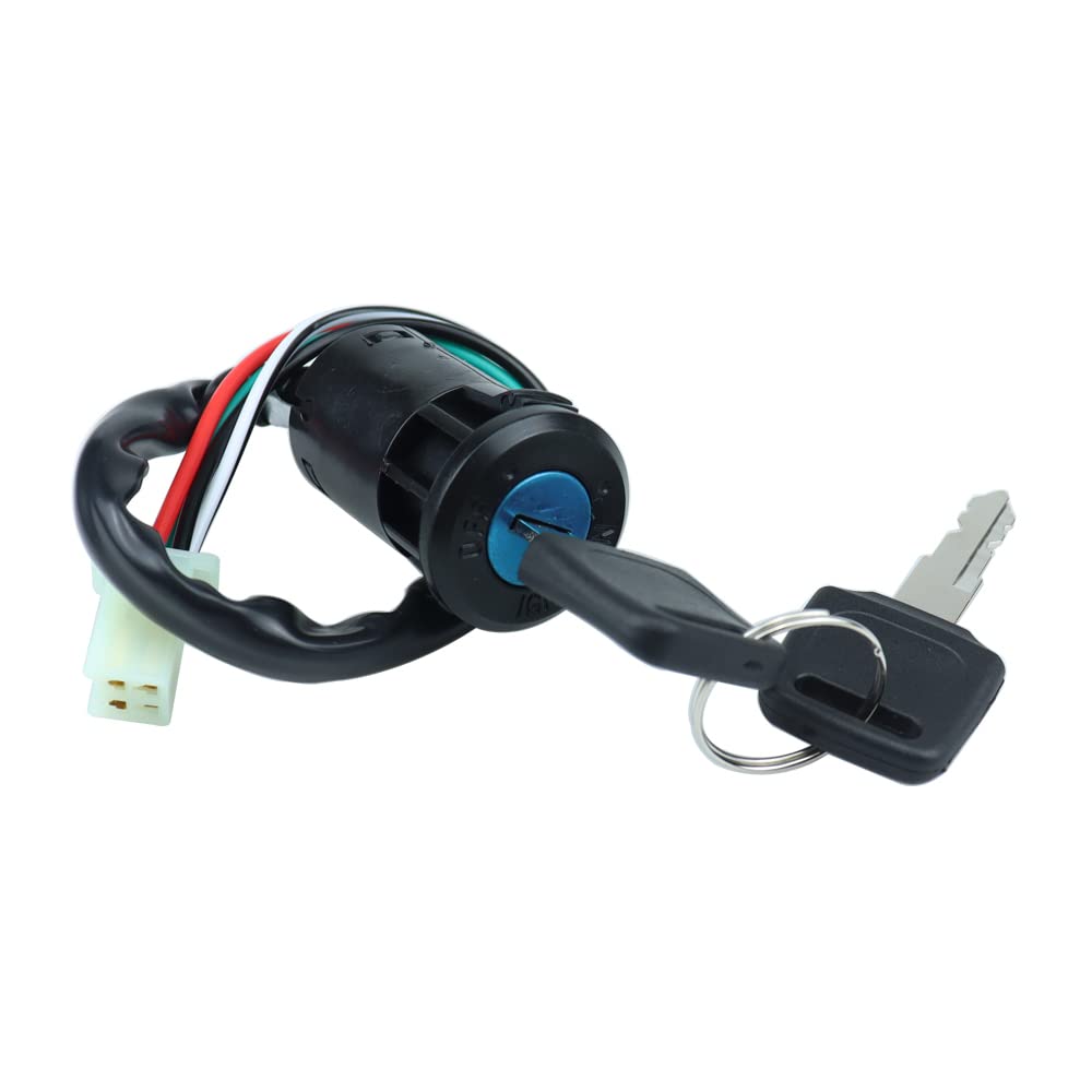 Motorcycle 4 Pin Ignition Key Switch Set For Chinese 50Cc 70Cc 90Cc 110Cc 125Cc 150Cc 250Cc Atv Dirt Bike Quad Coolster Taotao S