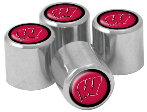 Wisconsin Badgers Valve Stem Caps - Special Order