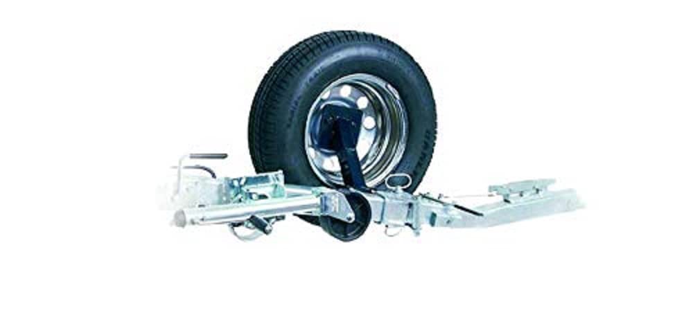 Demco 0225.2024 Rkstm Kar Kaddy Spare Tire Mount - Black